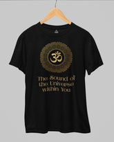 Om The Sound of the Universe within You Yoga T-Shirt